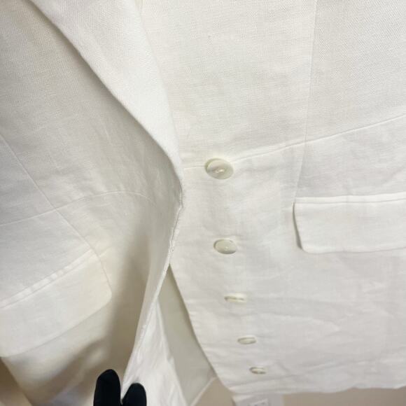 ALEXIS Moonlight Pamelia Dress Size‎ S Linen White - Picture 9 of 11